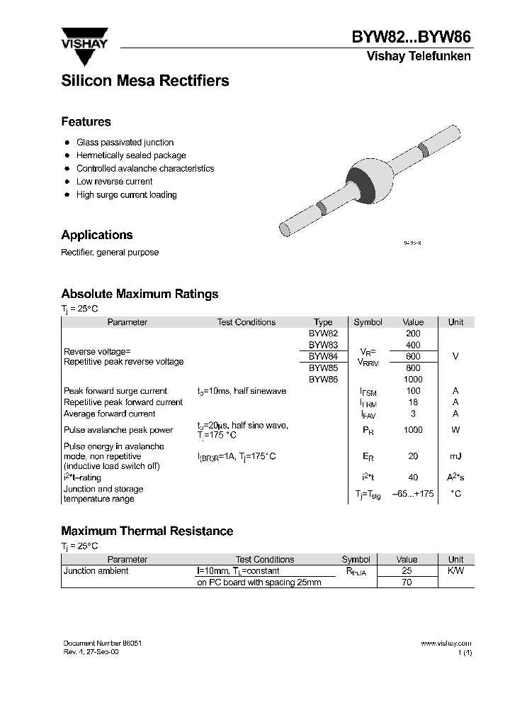 BYW86TAP_7707490.PDF Datasheet