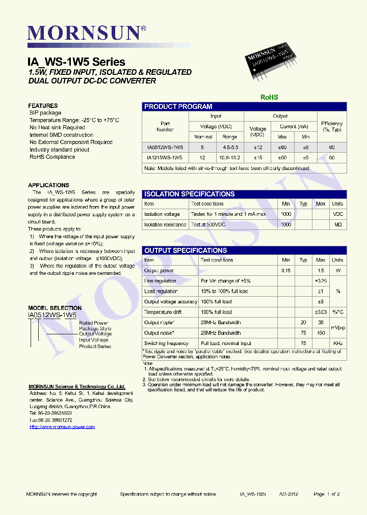 IA0512WS-1W5_7707565.PDF Datasheet