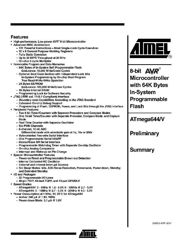 ATMEGA644_7709036.PDF Datasheet