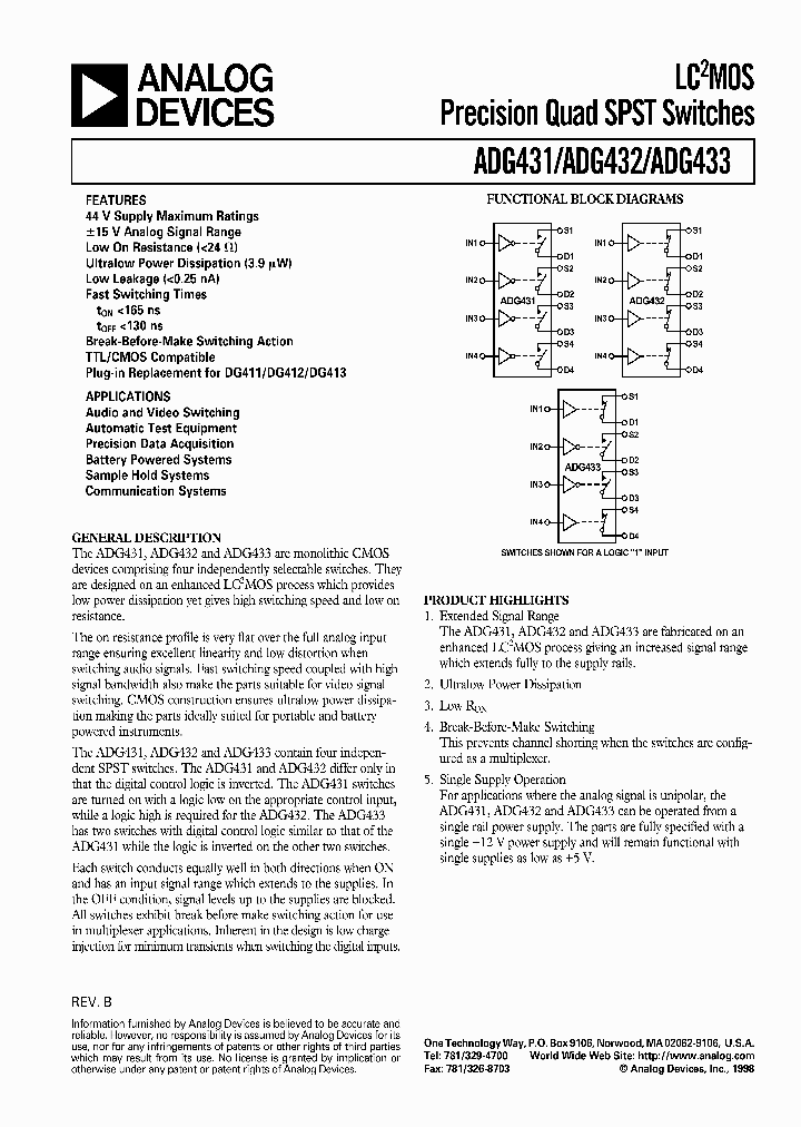 ADG432ABRZ-REEL_7709392.PDF Datasheet