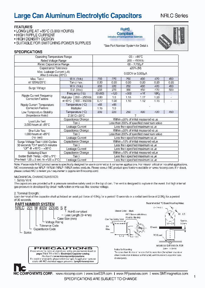 NRLC820M400V22X25SF_7710167.PDF Datasheet
