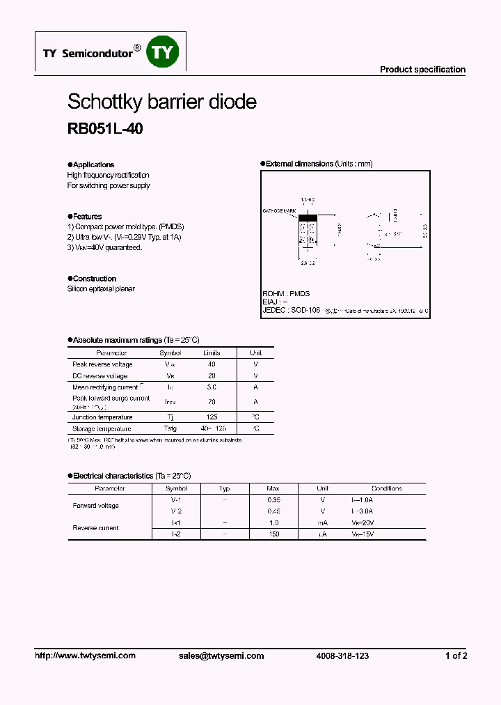 RB051L-40_7712025.PDF Datasheet