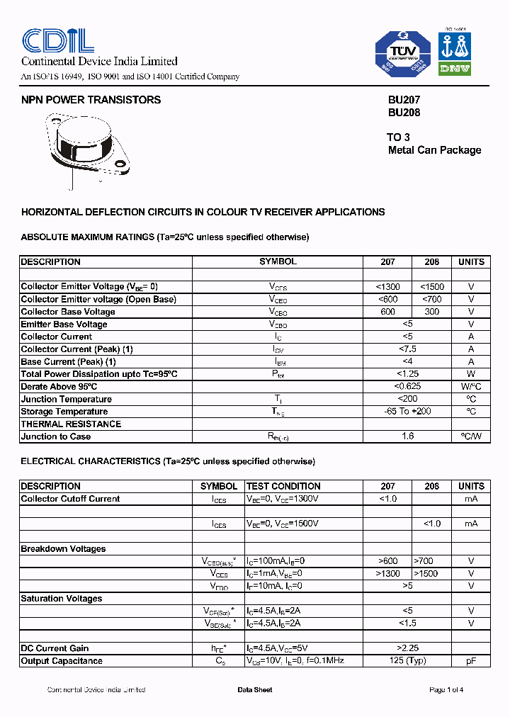 BU208_7712303.PDF Datasheet