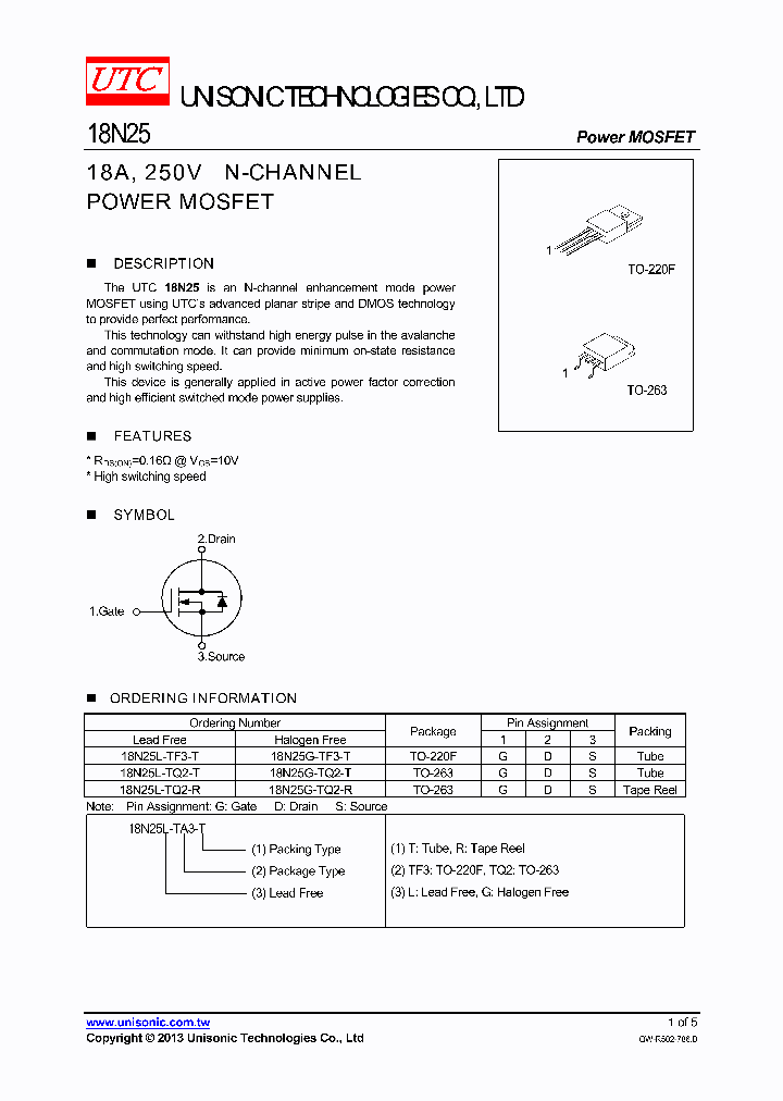 18N25L-TF3-T_7713352.PDF Datasheet
