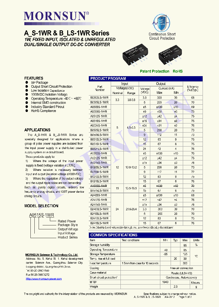 B0303LS-1WR_7714973.PDF Datasheet
