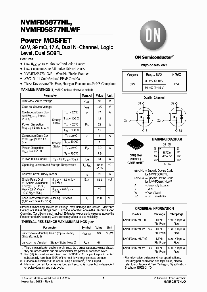 NVMFD5877NL_7716045.PDF Datasheet