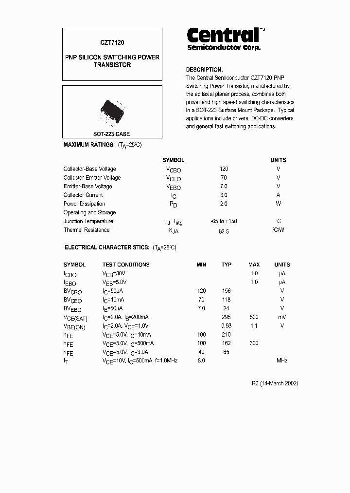 CZT7120_7716033.PDF Datasheet