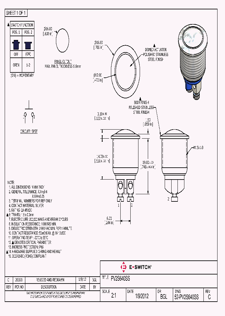 PV2S640SS_7716565.PDF Datasheet
