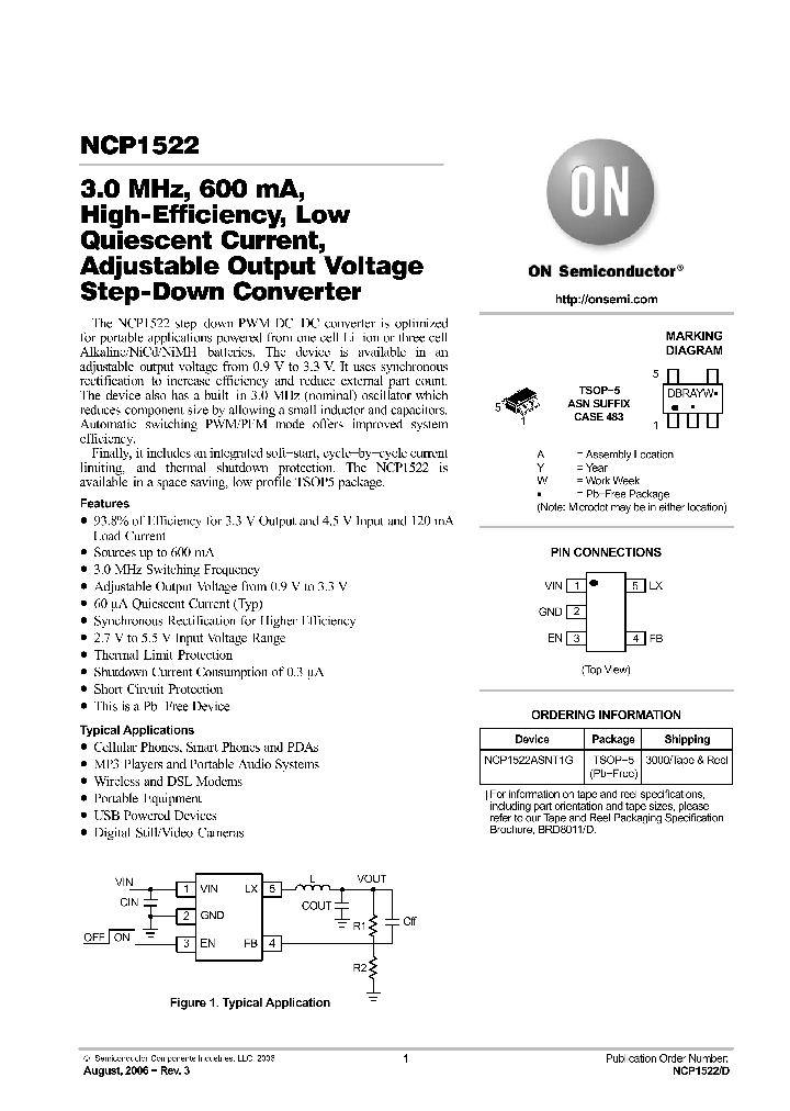 NCP1522ASNT1G_7717581.PDF Datasheet
