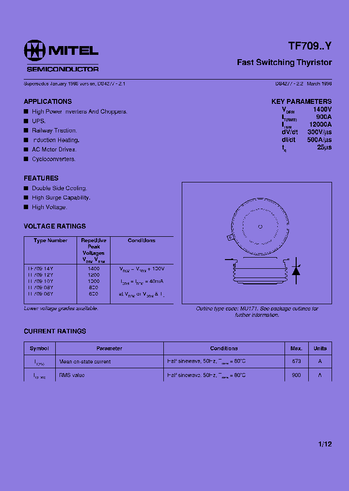 TF70914Y_7717238.PDF Datasheet