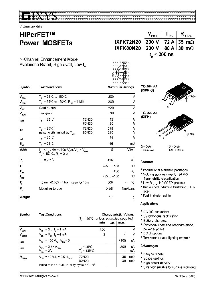 IXFK80N20S_7717685.PDF Datasheet