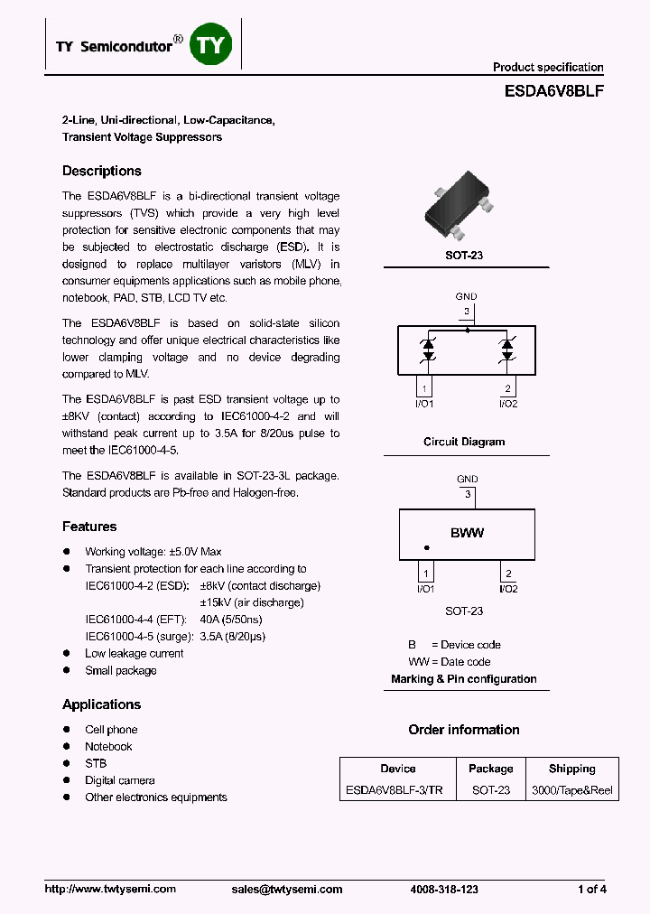 ESDA6V8BLF_7717898.PDF Datasheet
