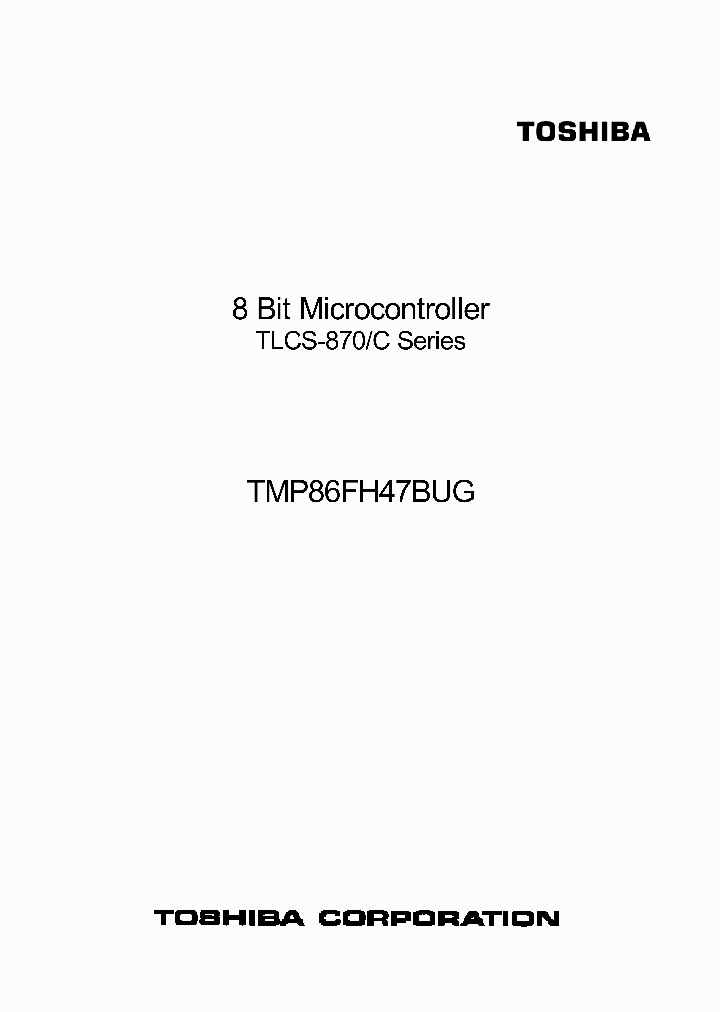 TMP86FH47BUG_7718205.PDF Datasheet