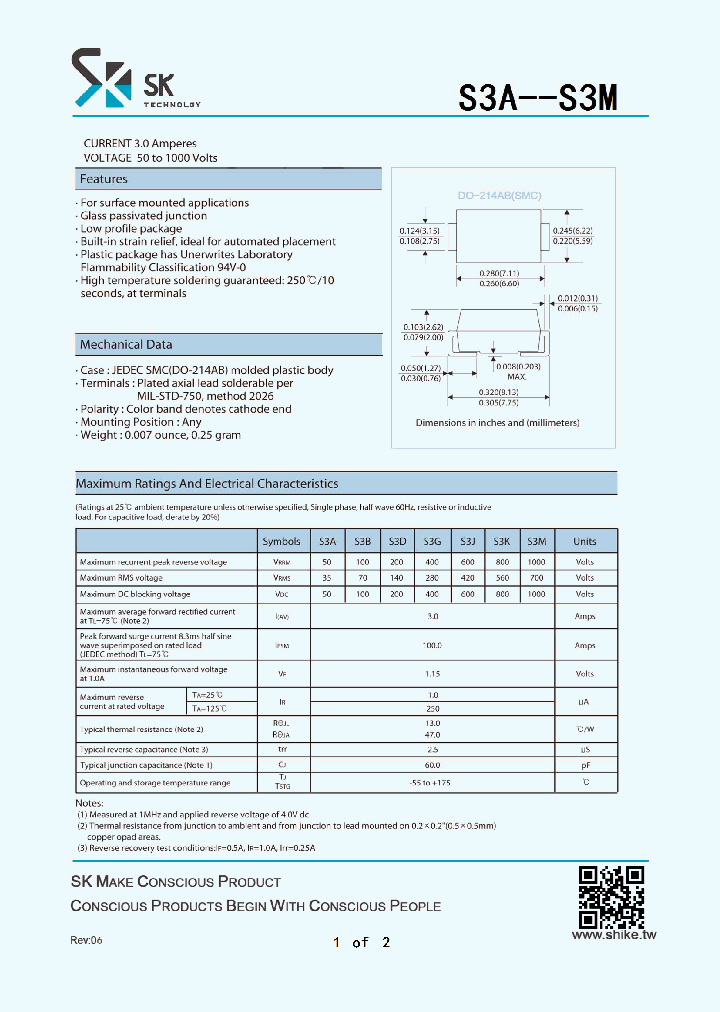S3A-S3M_7718318.PDF Datasheet