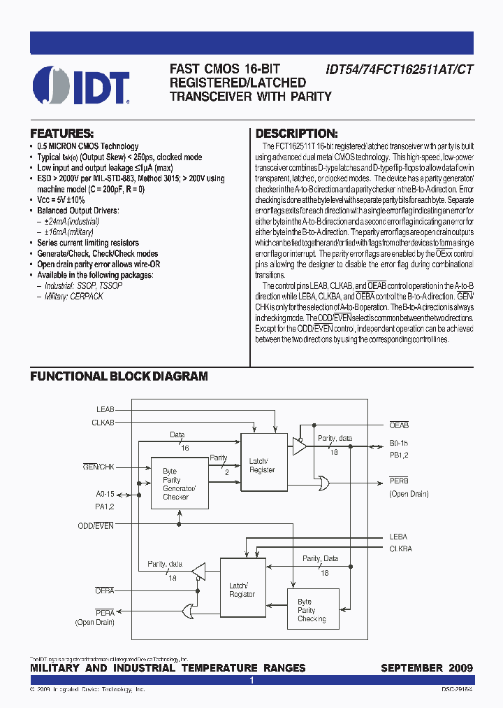 54FCT162511ATE_7718899.PDF Datasheet