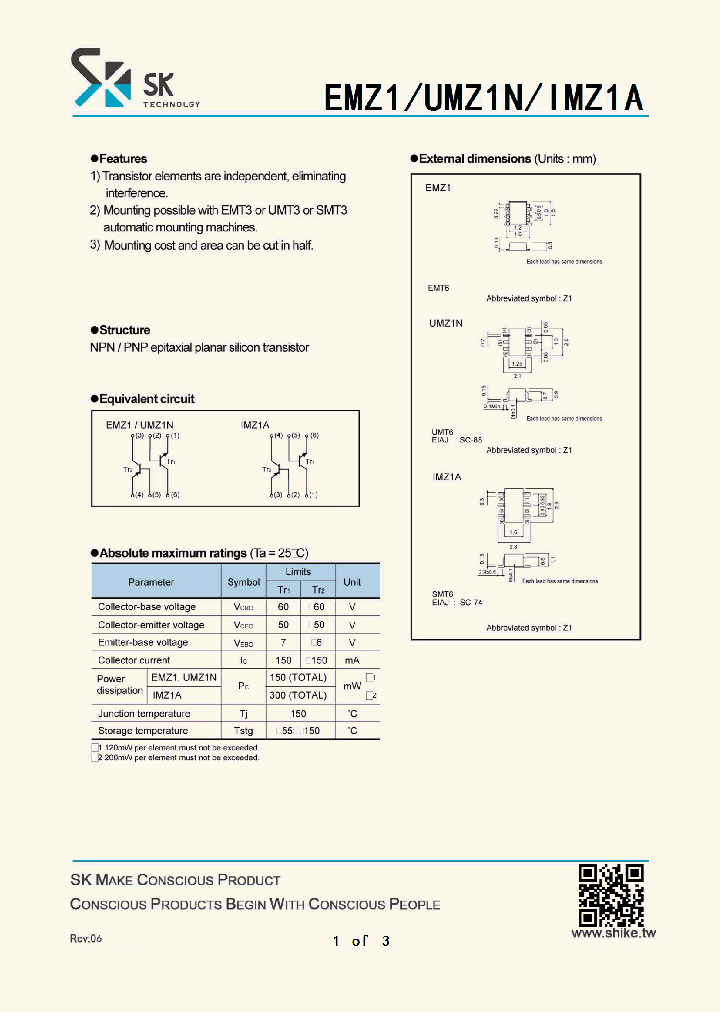 IMZ1A_7719927.PDF Datasheet