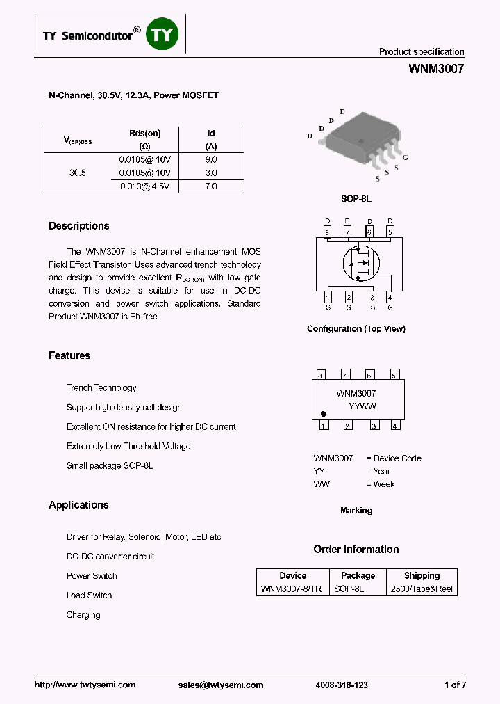 WNM3007_7720200.PDF Datasheet