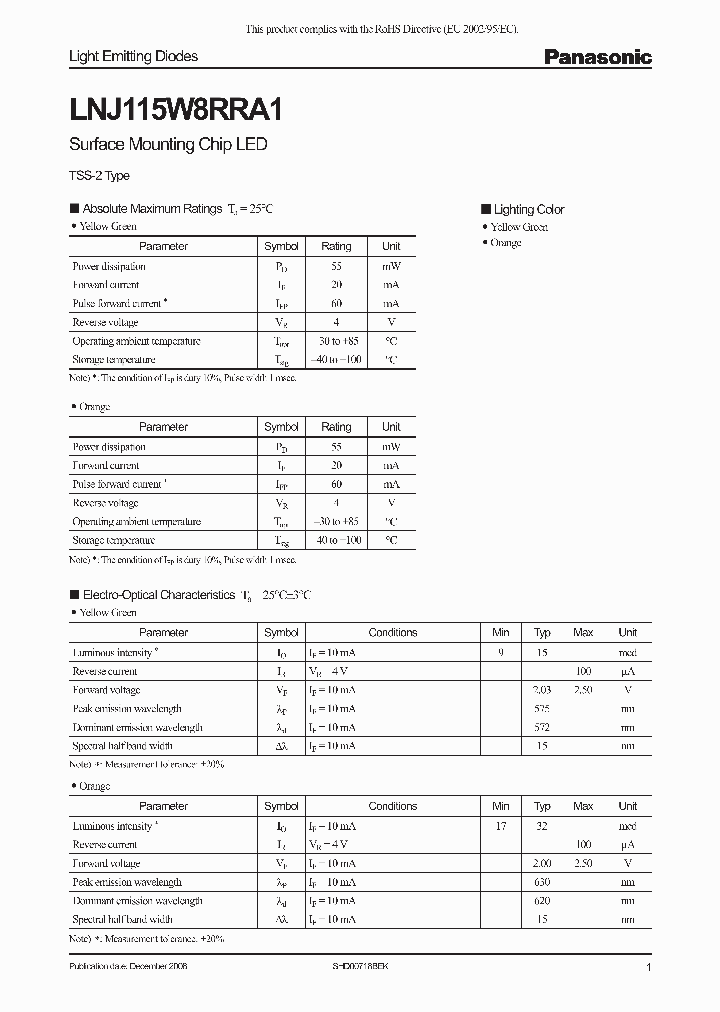 LNJ115W8RRA1_7720280.PDF Datasheet