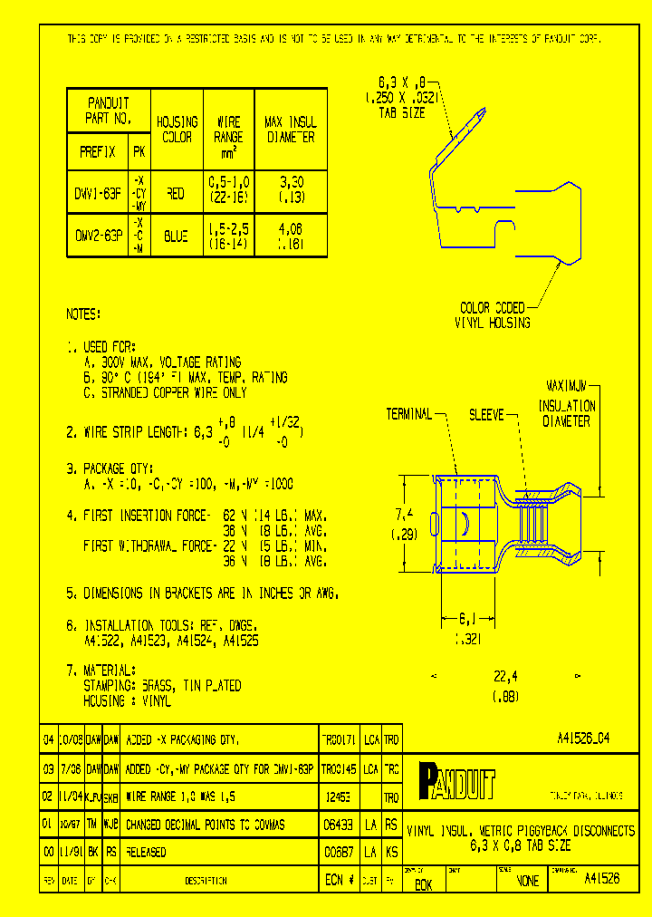 DMV1-63P-X_7720494.PDF Datasheet