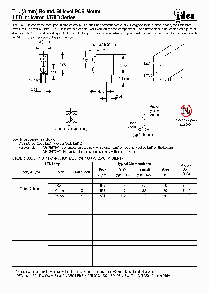 J378B_7720814.PDF Datasheet