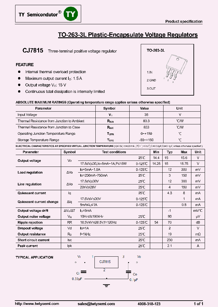 CJ7815-TO263-3L_7720904.PDF Datasheet