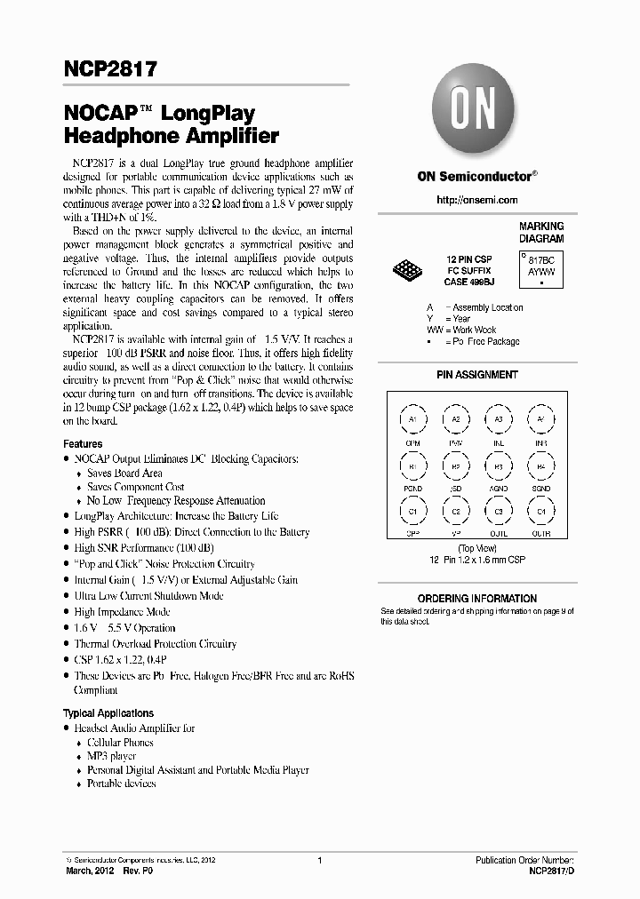 NCP2817_7720950.PDF Datasheet