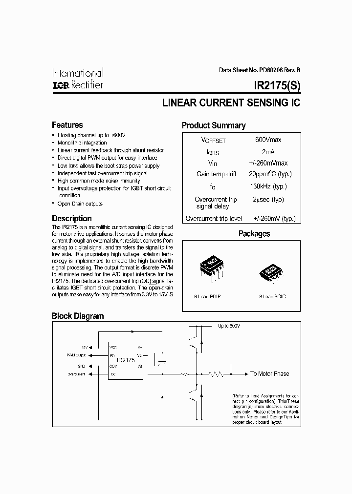 IR2175_7721583.PDF Datasheet