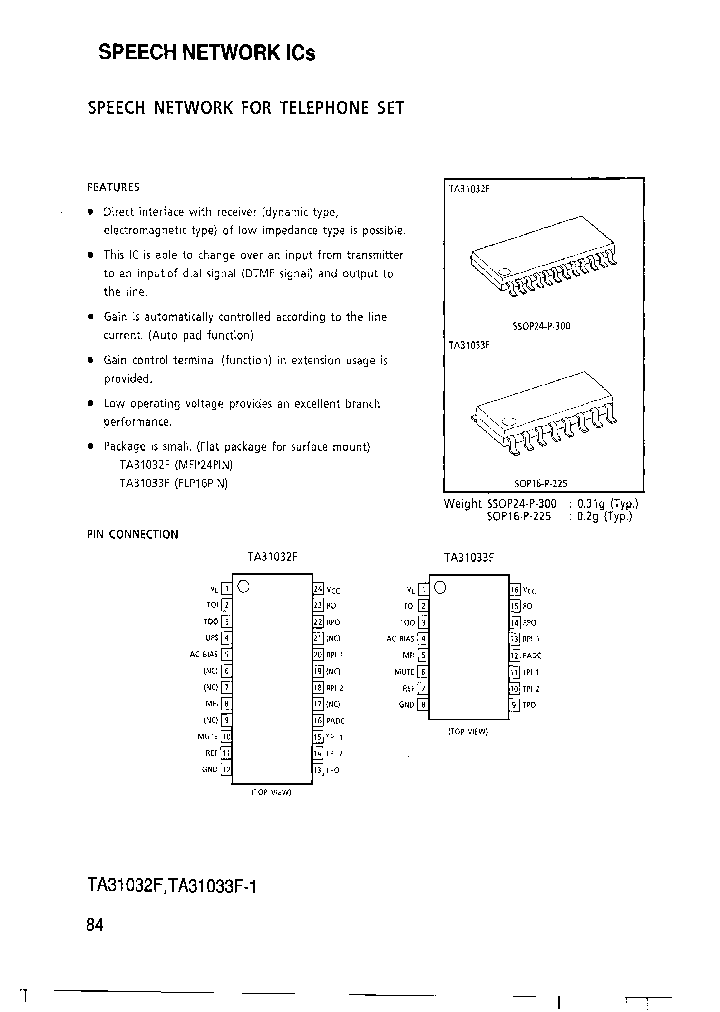 TA31033FER_7721640.PDF Datasheet
