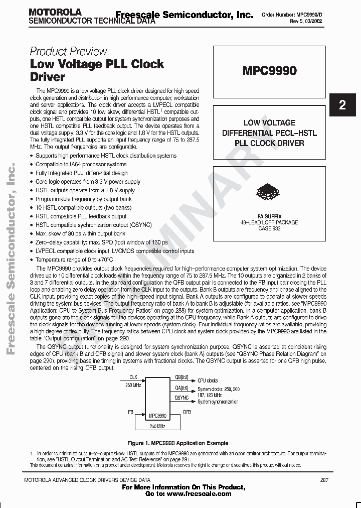 MPC9990FA_7723036.PDF Datasheet