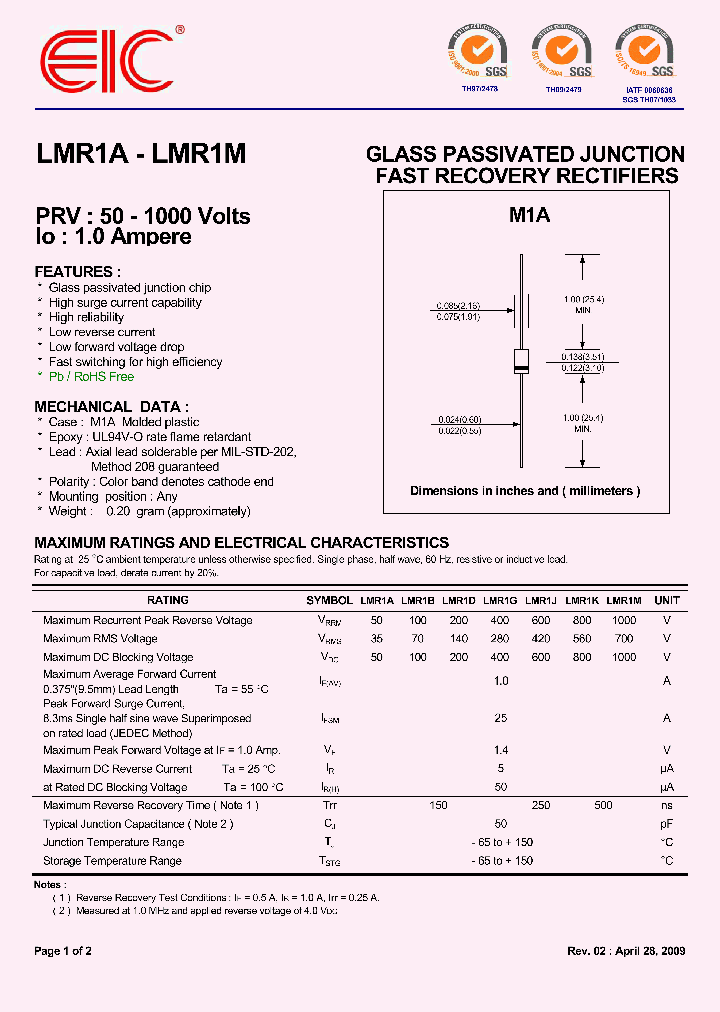 LMR1D_7723502.PDF Datasheet