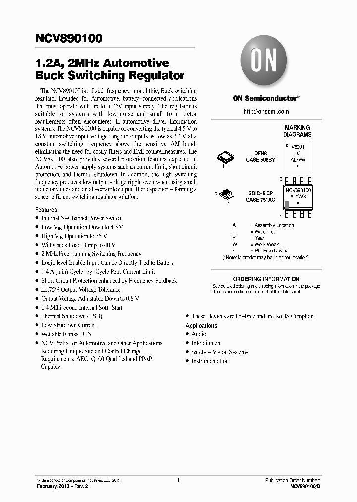 NCV890100MWTXG_7723841.PDF Datasheet