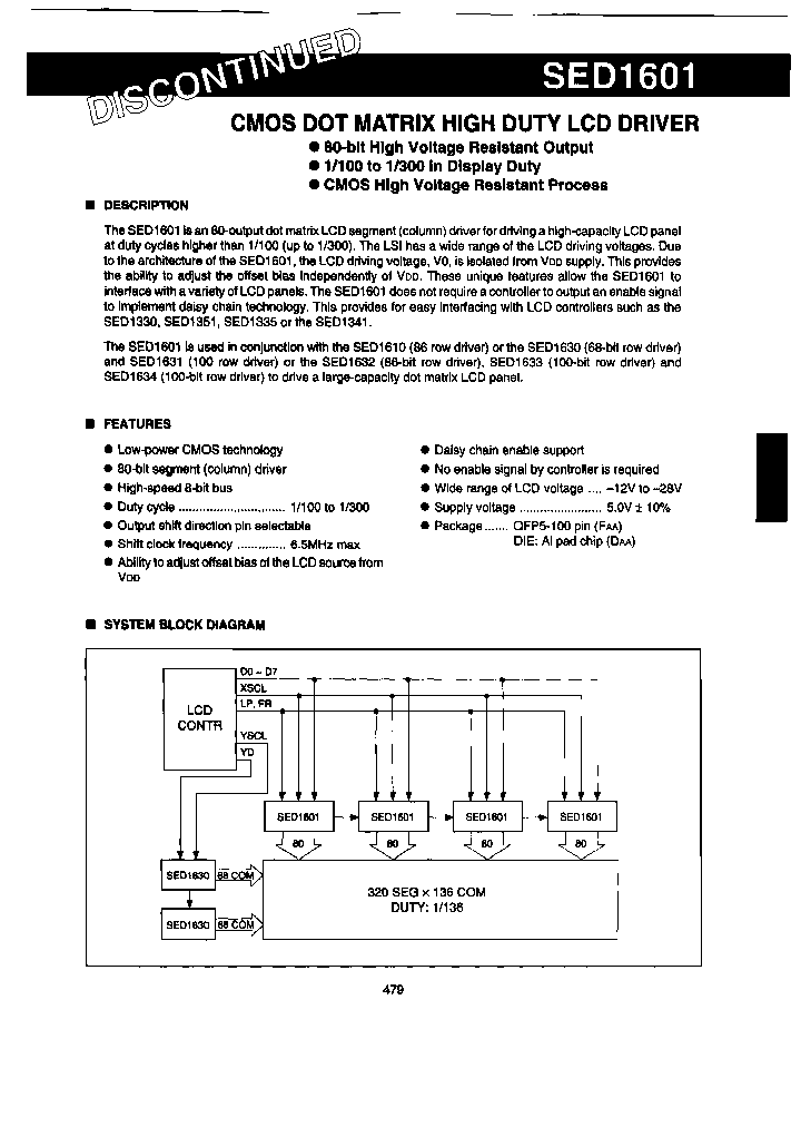 SED1601FAA_7724667.PDF Datasheet