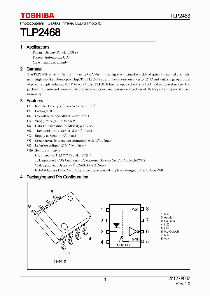 TLP2468_7725054.PDF Datasheet