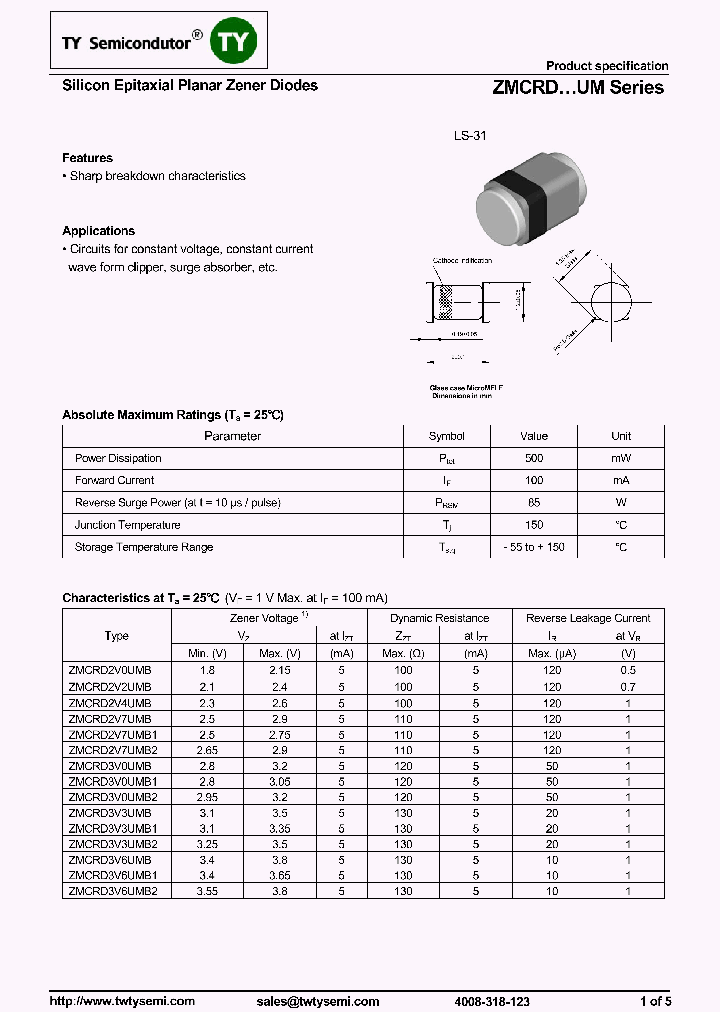 ZMCRD27UMB_7725613.PDF Datasheet