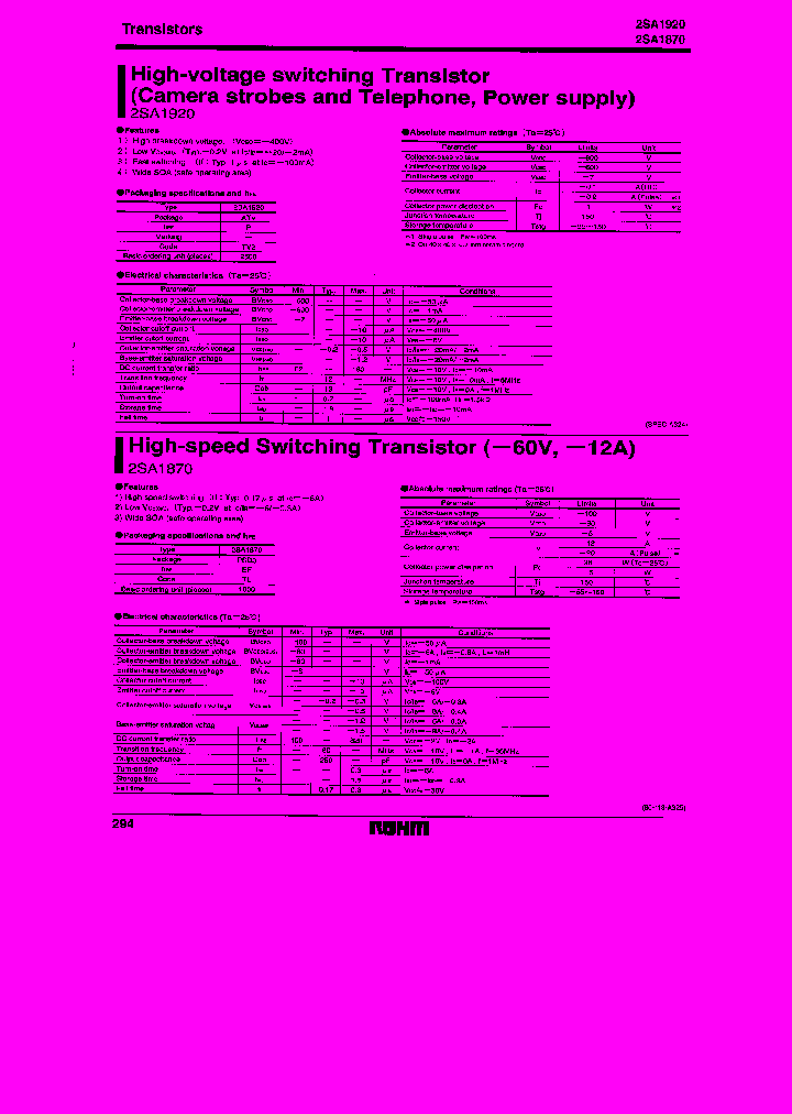 2SA1920TV2P_7725857.PDF Datasheet