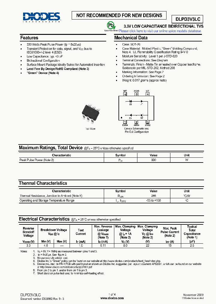 DLPD3V3LC_7726429.PDF Datasheet