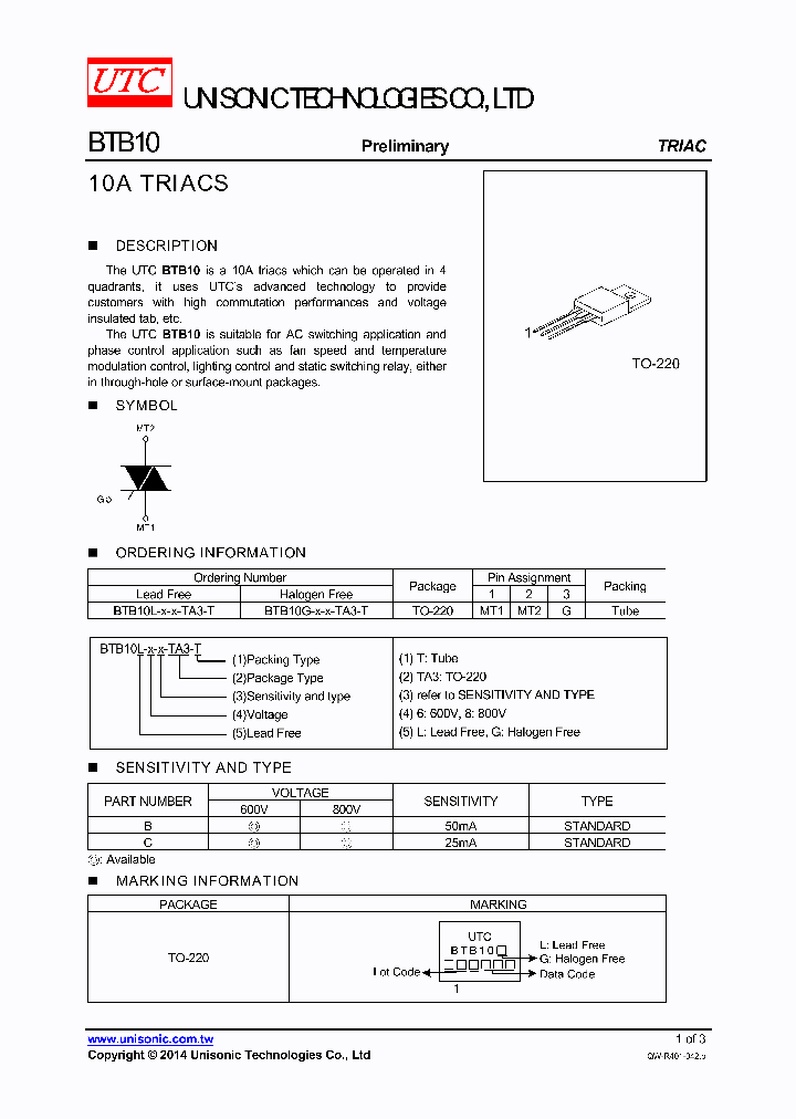 BTB10L-6-B-TA3-T_7726742.PDF Datasheet