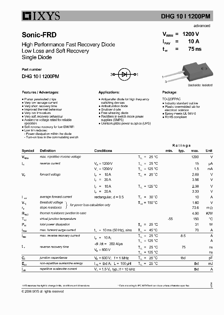 DHG10I1200PM_7727551.PDF Datasheet