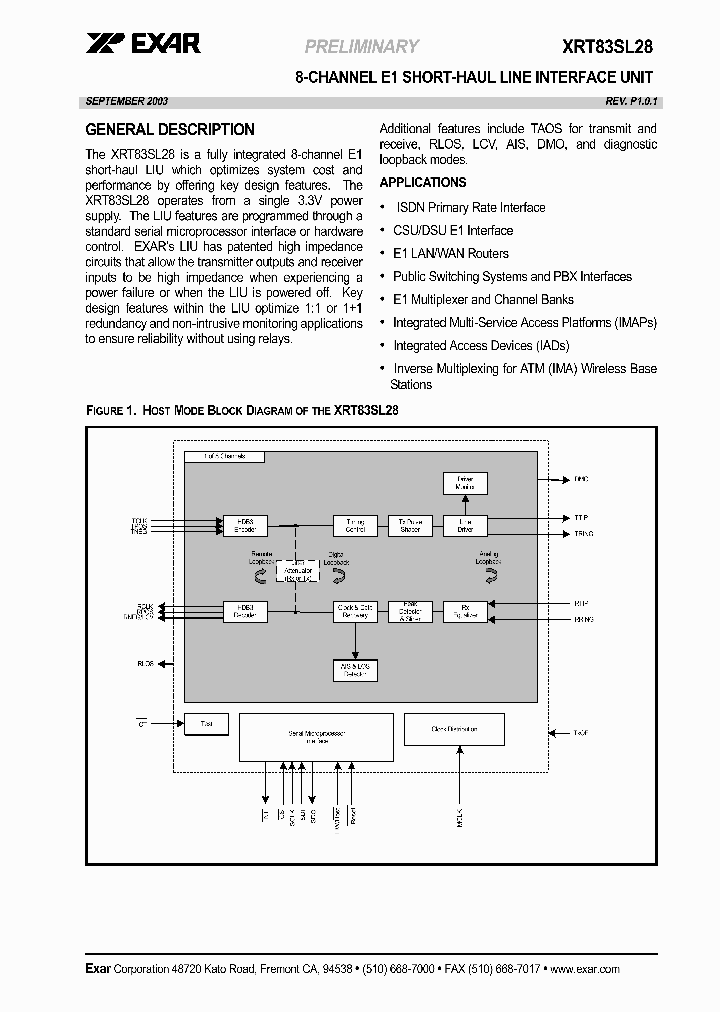 XRT83SL28IB_7727403.PDF Datasheet