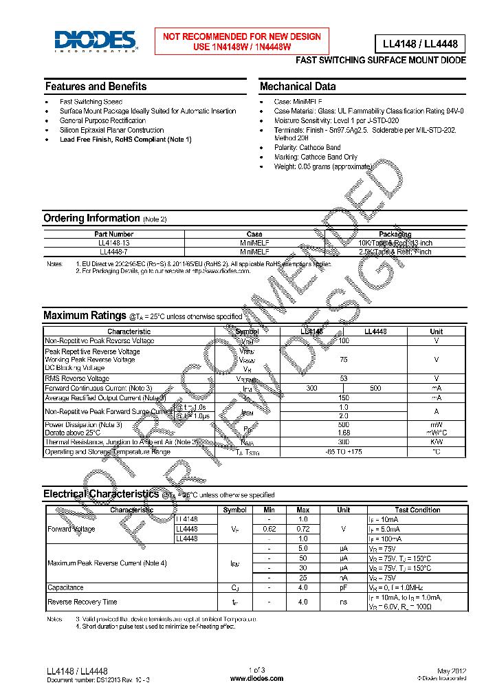 LL4148-13_7727598.PDF Datasheet