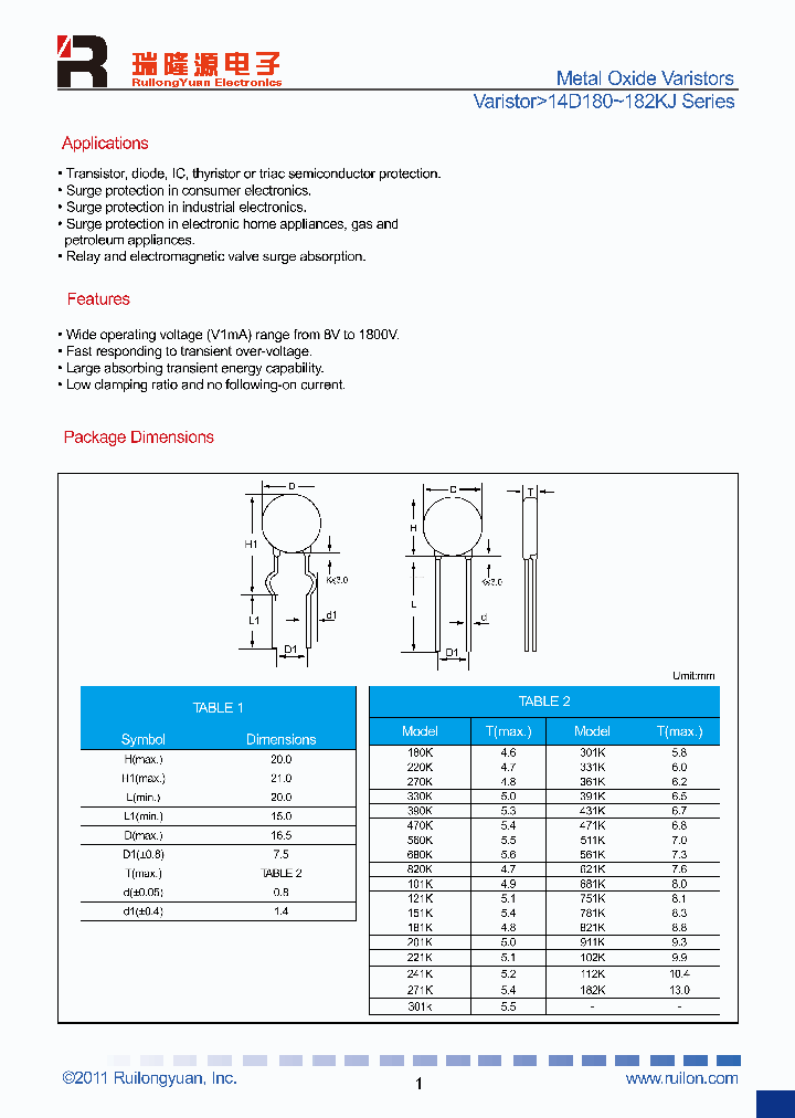 14D101KJ_7727815.PDF Datasheet