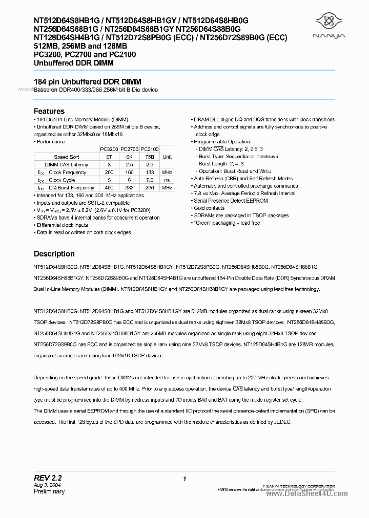 NT512D72S8PB0G_7728146.PDF Datasheet