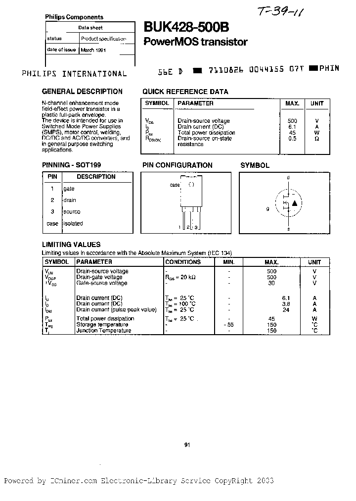 BUK428-500B_7729260.PDF Datasheet
