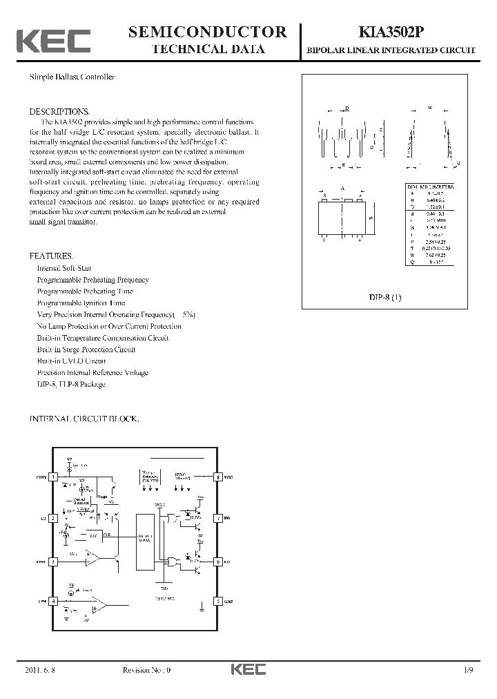 KIA3502P_7730115.PDF Datasheet