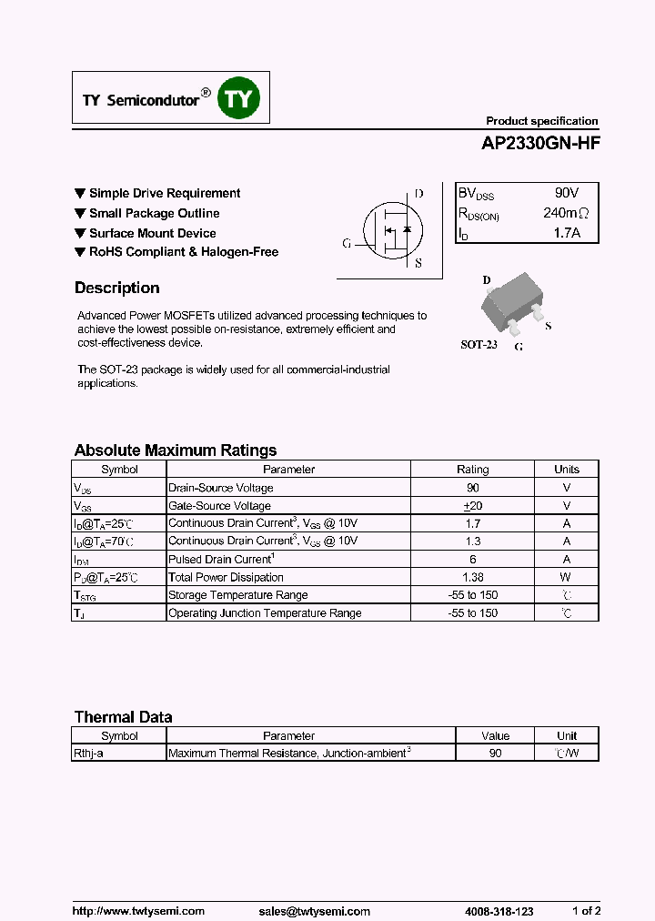 AP2330GN-HF_7730160.PDF Datasheet