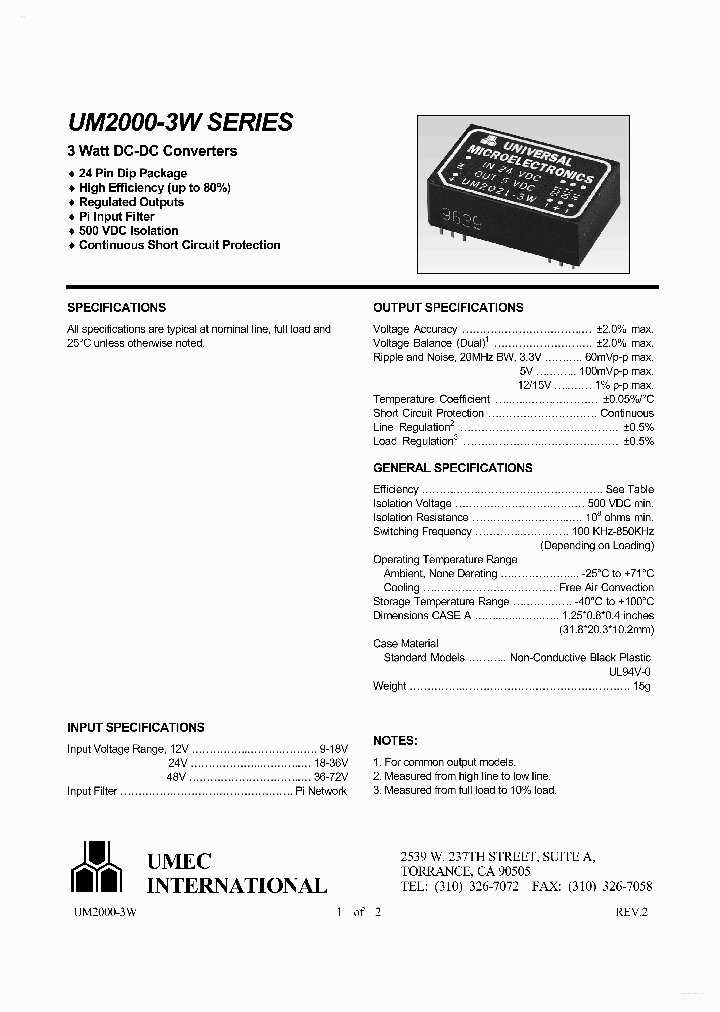 UM2021-3W_7730635.PDF Datasheet