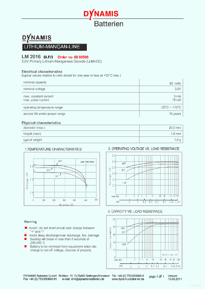 LM2016_7731123.PDF Datasheet