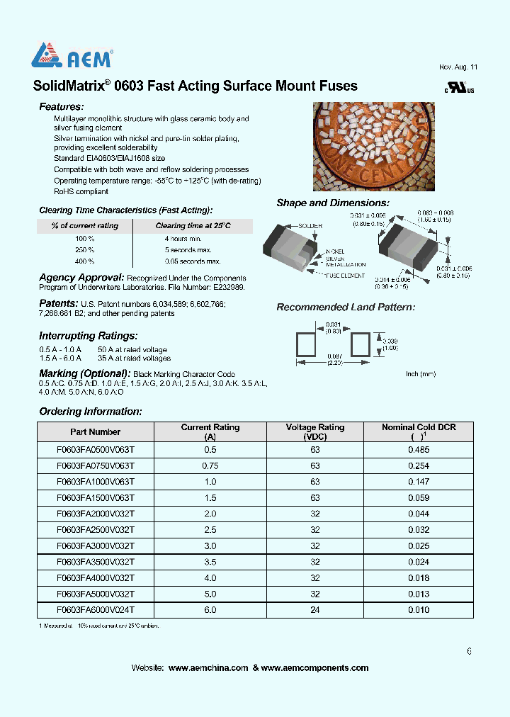 F0603FA0500V063T_7731315.PDF Datasheet