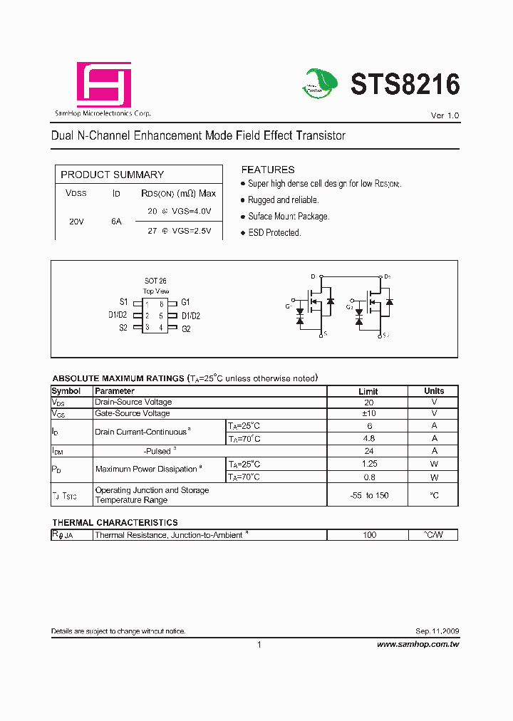STS8216_7731039.PDF Datasheet