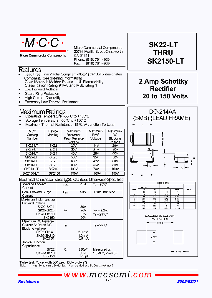 SK26-LT-TP_7732529.PDF Datasheet